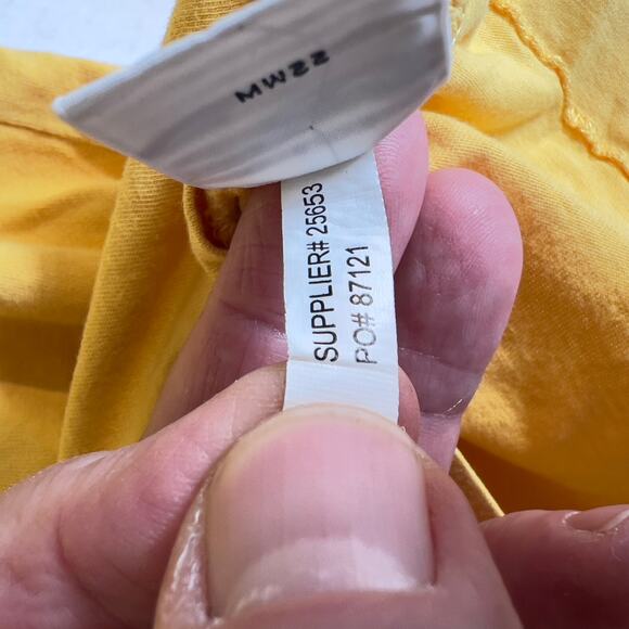 Polo by Ralph Lauren Long Sleeve T-Shirt Men XL Bright Yellow w/ Blue Pony Logo - Picture 8 of 12